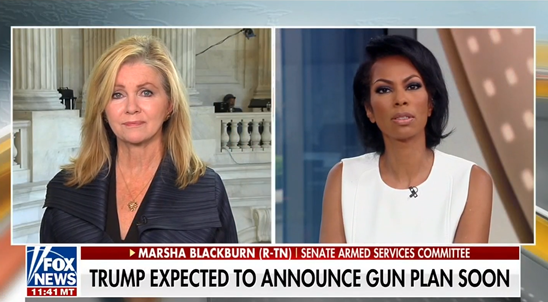 Sen Blackburn on Outnumbered with Harris Faulkner
