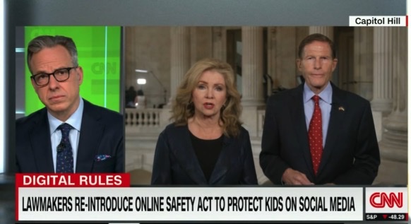 senator marsha blackburn, technology
